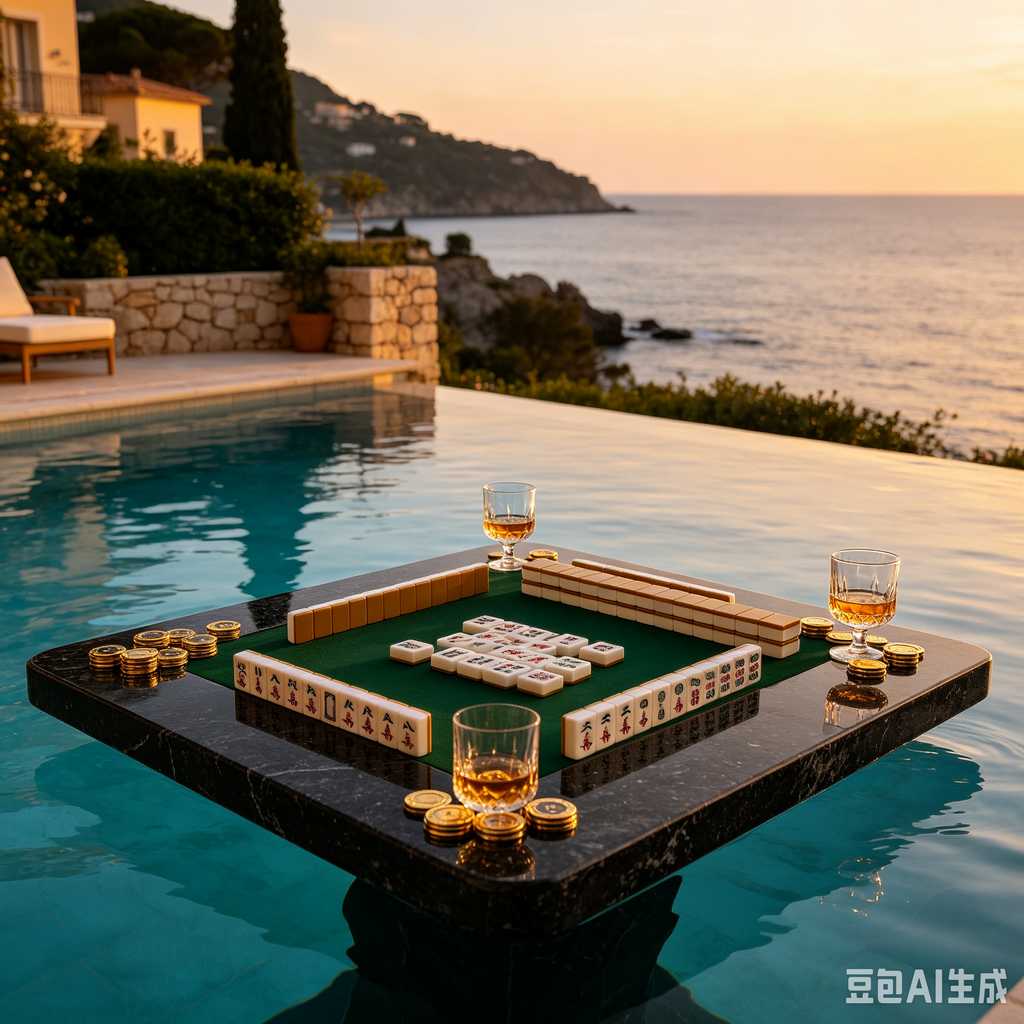 travel mahjong table mat set