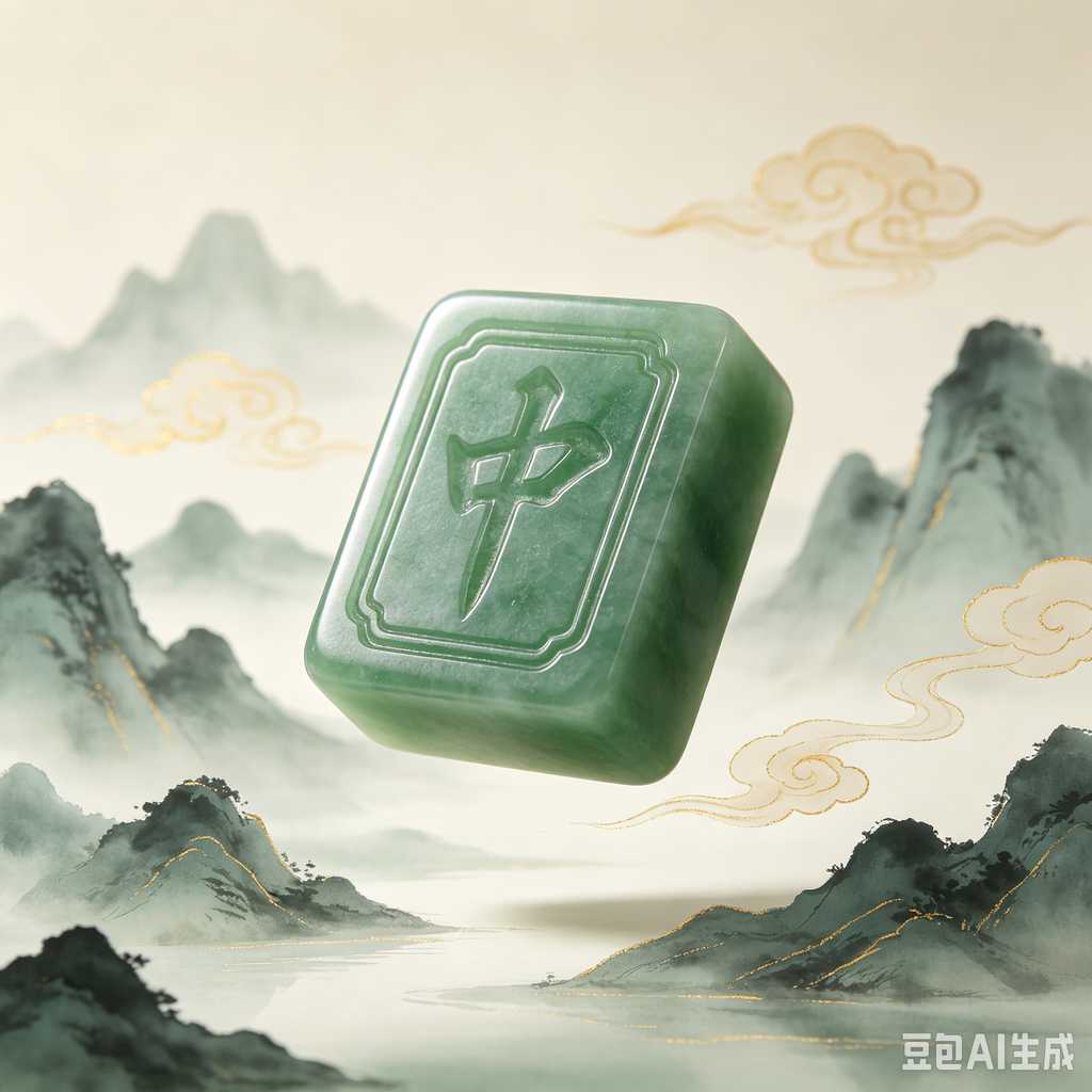 hand crafted mahjong set