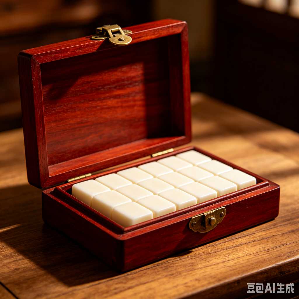 tiny portable mahjong tiles for trip